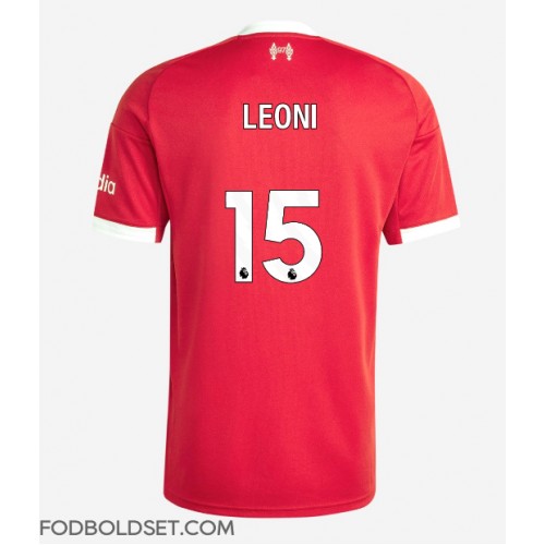 Liverpool Giovanni Leoni #15 Hjemmebanetrøje 2025-26 Kortærmet